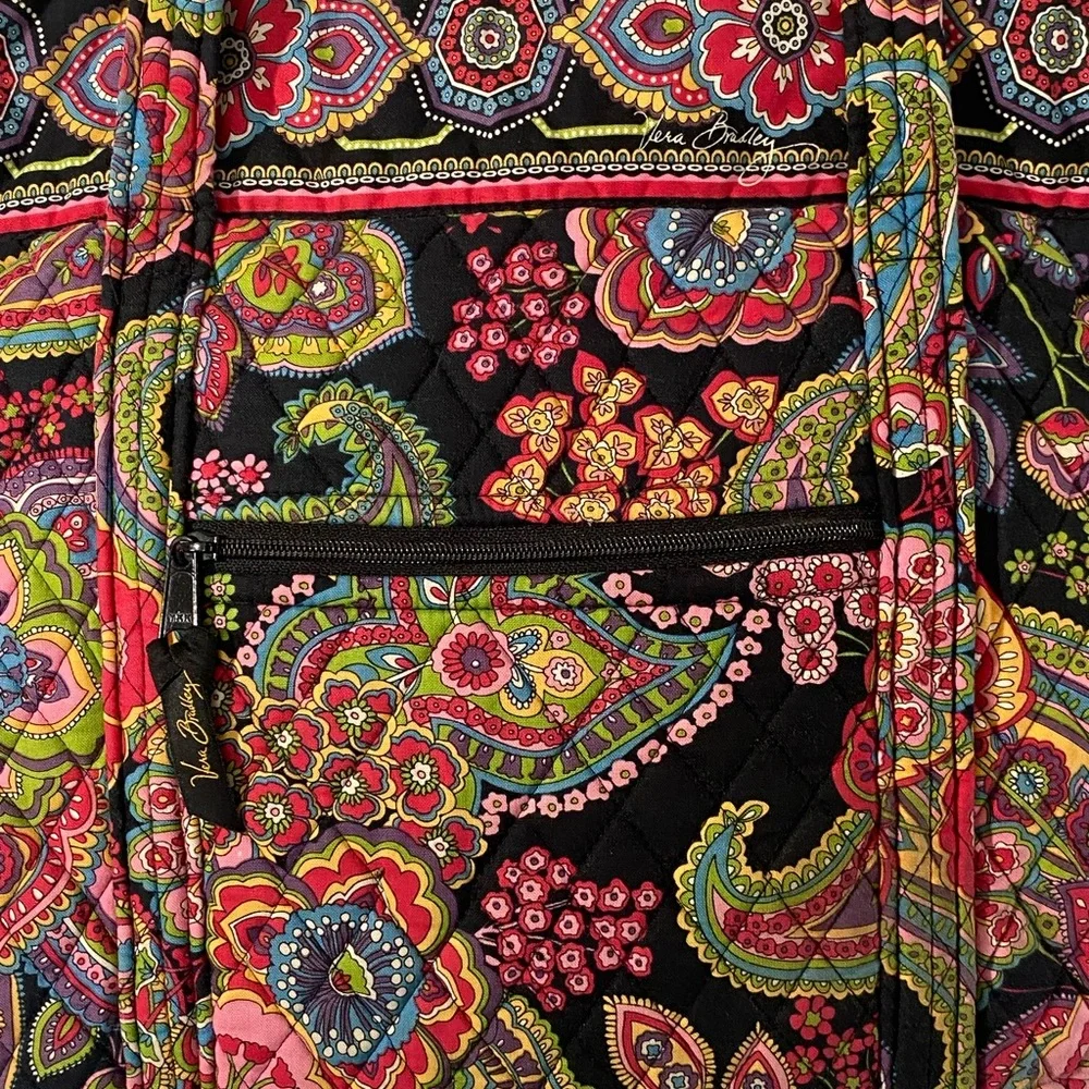 Vera Bradley RETIRED Persian Paisley Tote - Picture 6 of 10